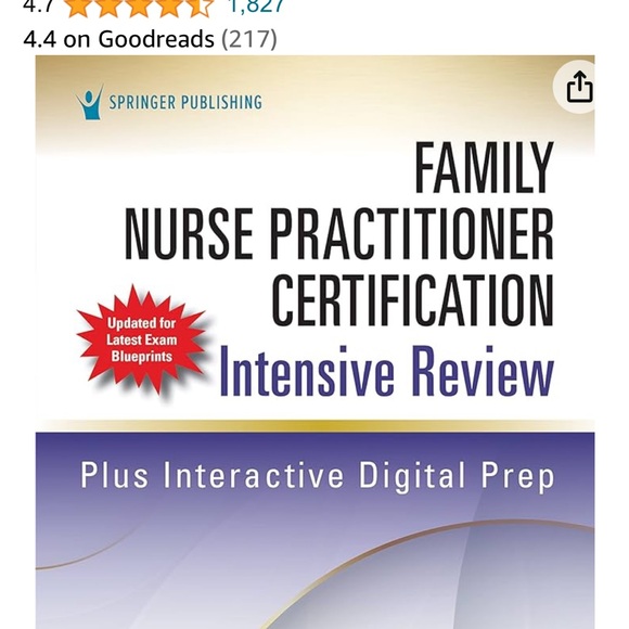 FNP Certification Leik Intensive Review Book PLUS ONLINE ACCESS - Picture 4 of 5